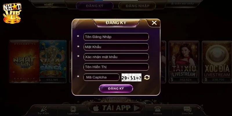 Đăng Ký Các lưu ý khi bạn đăng ký Nhatvip