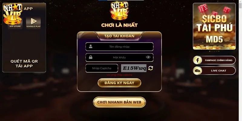 Nhatvip - Link đăng ký và tải app Nhat vip PC & Mobile Các bước đăng ký tài khoản Nhatvip