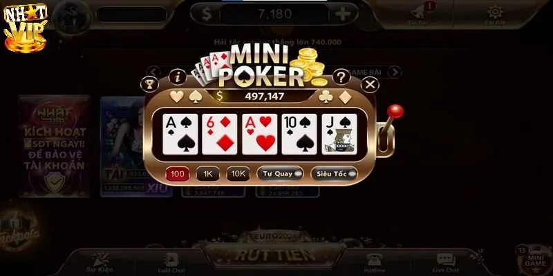 Mini Poker - Game Quay Hũ Đổi Thưởng Hấp Dẫn Nhất 2024 Mini Poker - Game Quay Hũ Đổi Thưởng Hấp Dẫn Nhất 2024